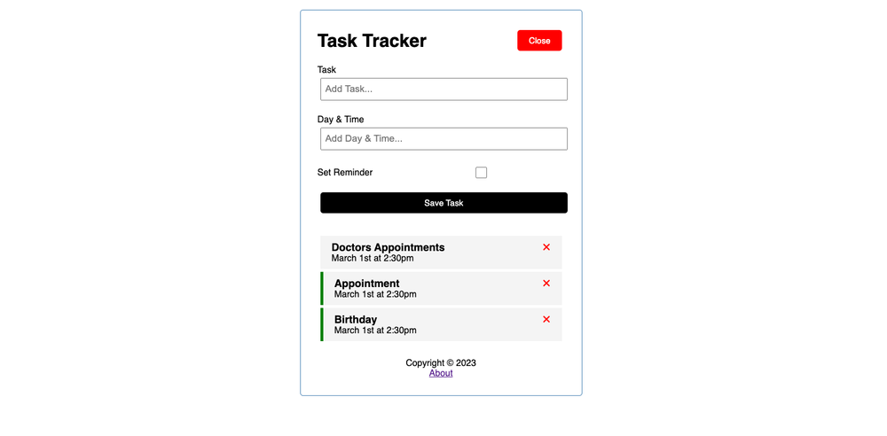 Task Tracker